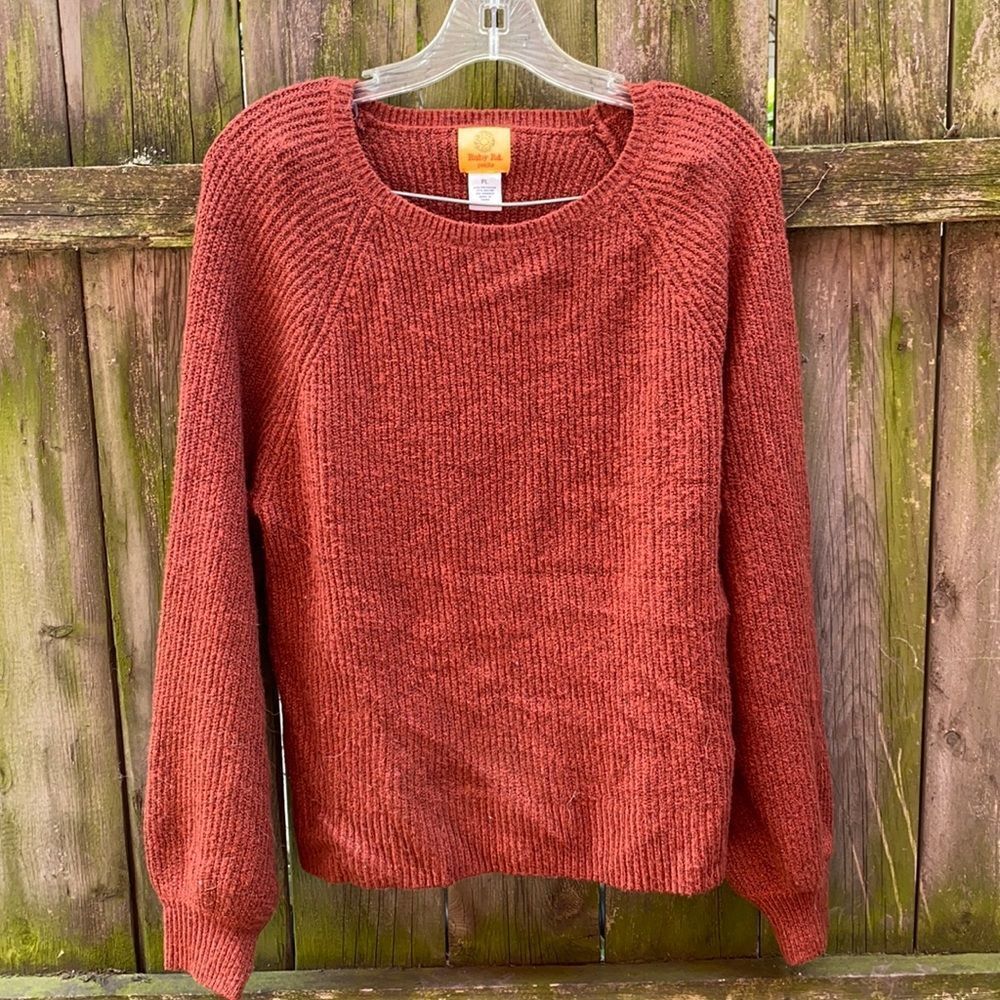Ruby Rd. Burnt orange sweater sz. Petite large